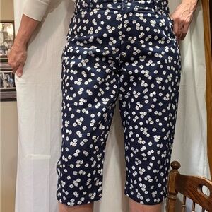 Floral Navy Women's Shorts